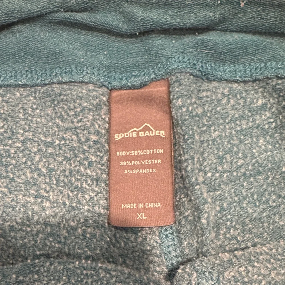 Eddie Bauer Teal Jogger Pants with Drawstring Size XL - Picture 4 of 4